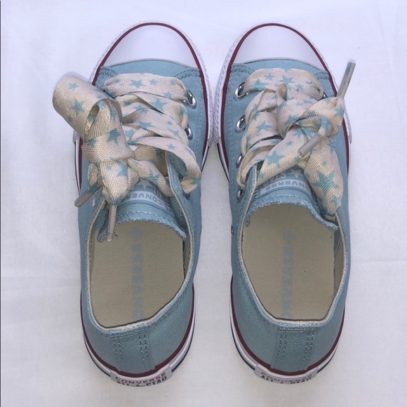 LAST ONE AVAILABLE - New Converse CTAS Big Eyelet Ox Sneakers Kids Size 2 - Picture 8 of 15